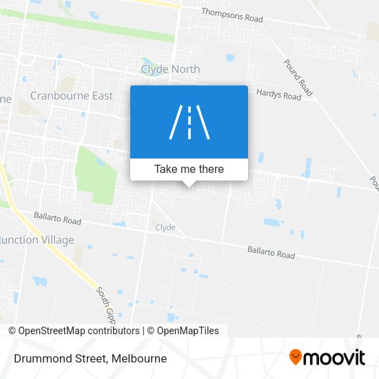 Drummond Street map