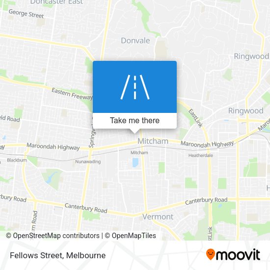 Fellows Street map