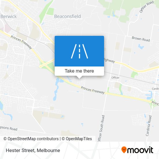 Hester Street map