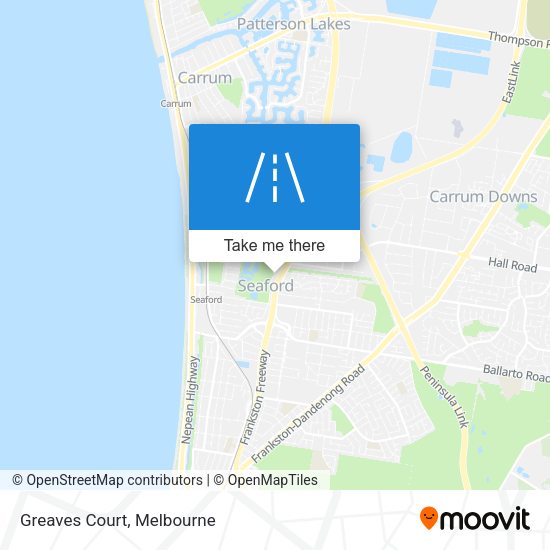 Greaves Court map