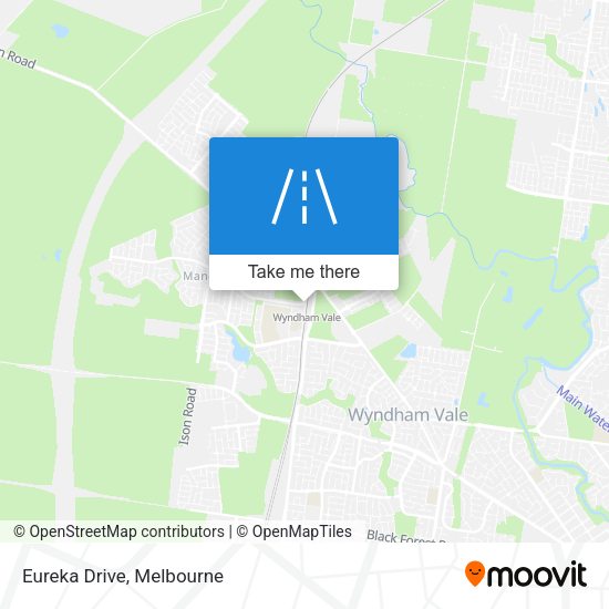 Eureka Drive map