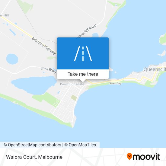 Waiora Court map