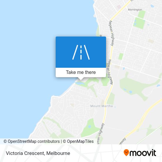 Victoria Crescent map