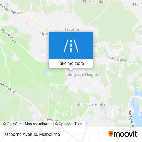Osborne Avenue map