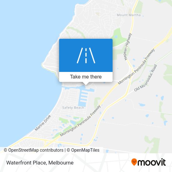 Waterfront Place map