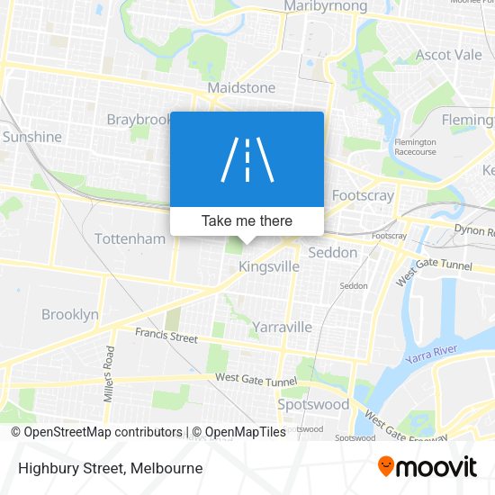 Highbury Street map