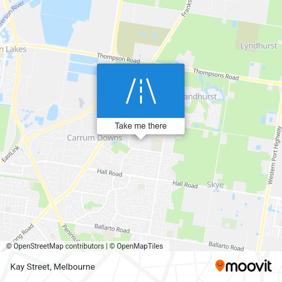 Kay Street map