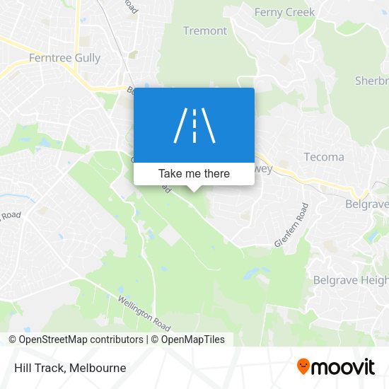 Hill Track map