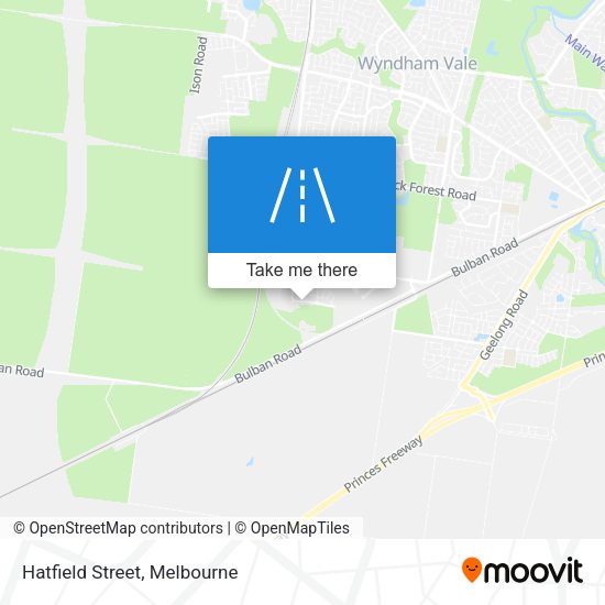 Hatfield Street map