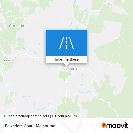Belvedere Court map