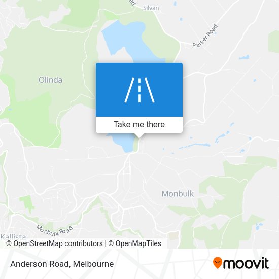 Anderson Road map