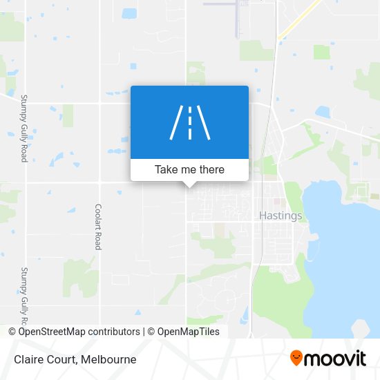 Claire Court map