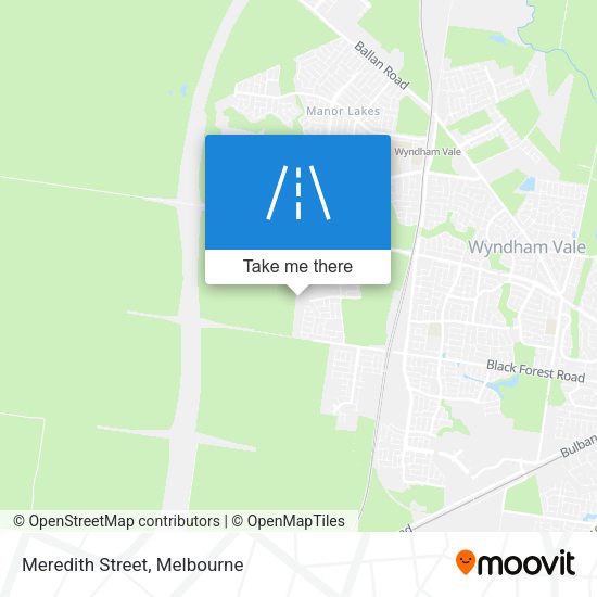 Meredith Street map