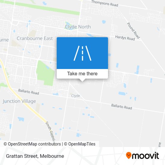 Grattan Street map