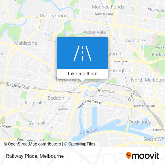 Railway Place map