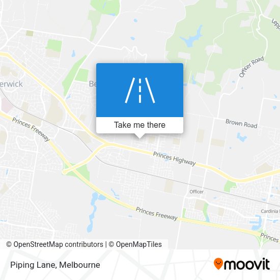 Piping Lane map