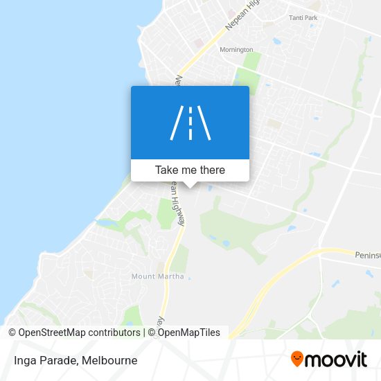 Inga Parade map