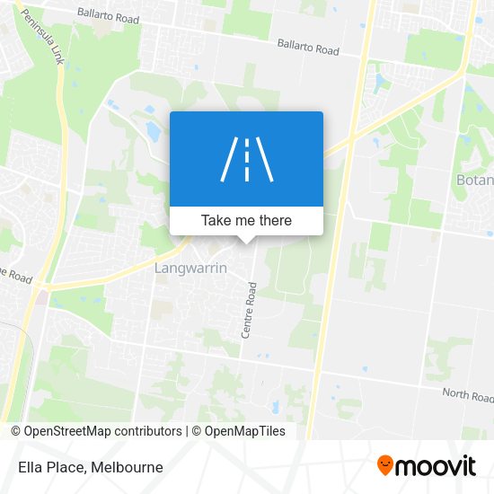 Ella Place map