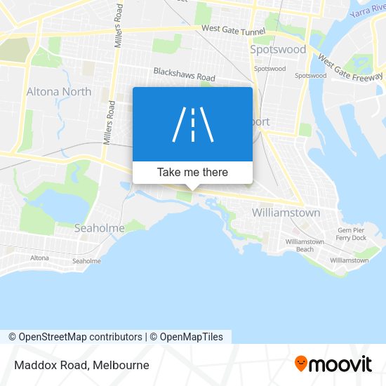 Maddox Road map
