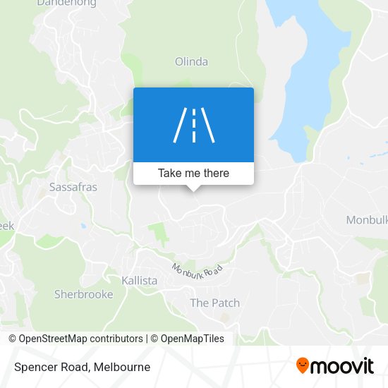Spencer Road map
