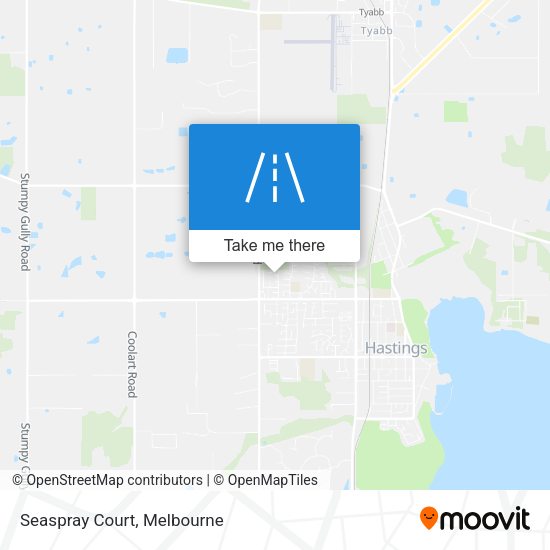 Seaspray Court map