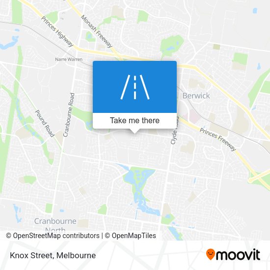 Knox Street map