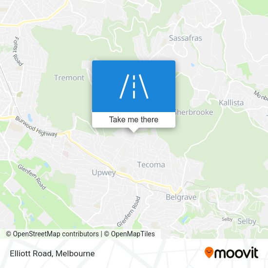 Elliott Road map