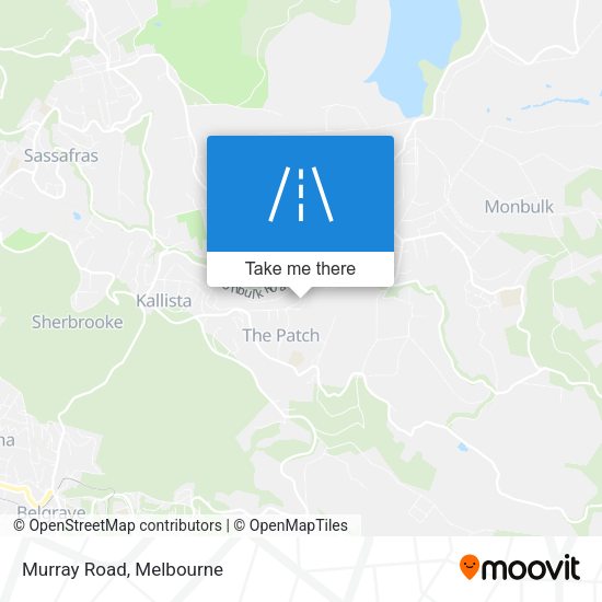 Murray Road map