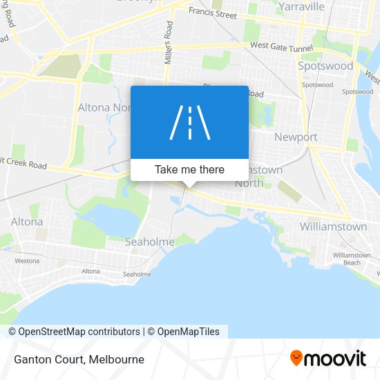 Ganton Court map