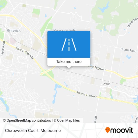 Chatsworth Court map