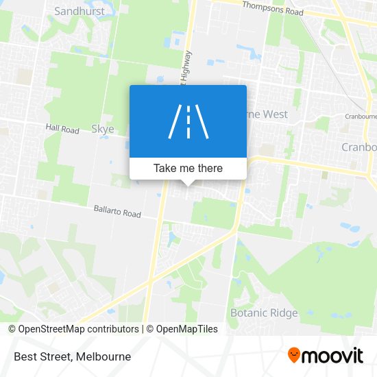 Best Street map