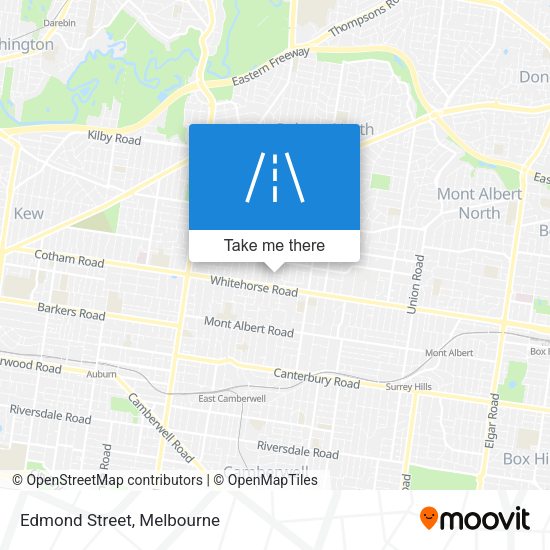 Edmond Street map