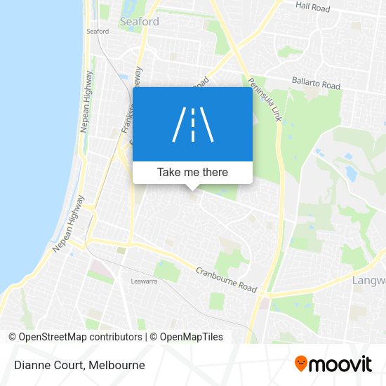 Dianne Court map