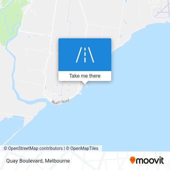 Quay Boulevard map