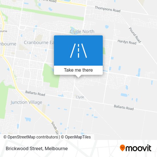Brickwood Street map