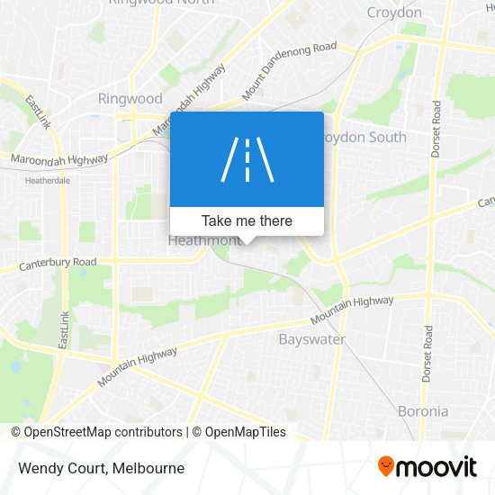 Wendy Court map