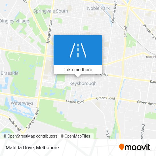Matilda Drive map