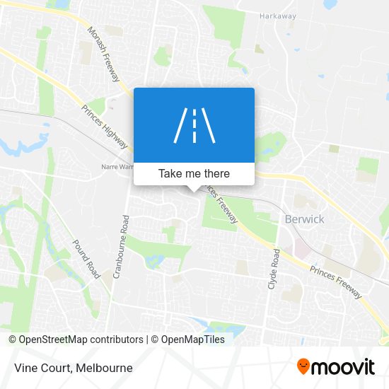 Vine Court map