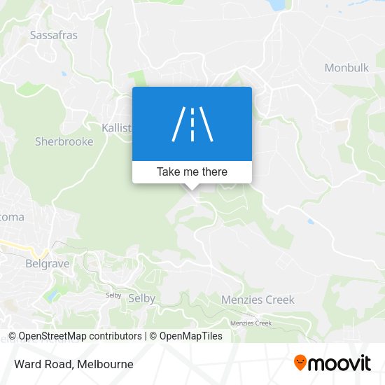 Ward Road map
