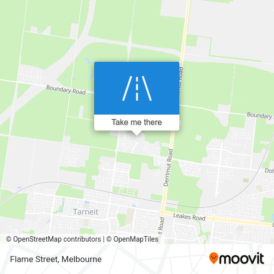 Flame Street map