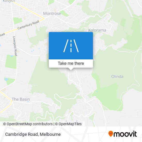 Cambridge Road map