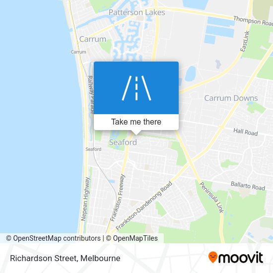 Richardson Street map