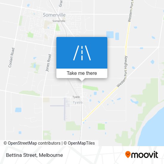 Bettina Street map