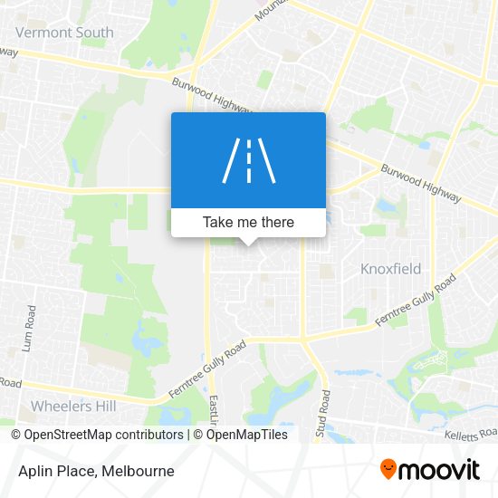 Aplin Place map