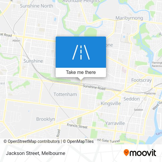 Jackson Street map