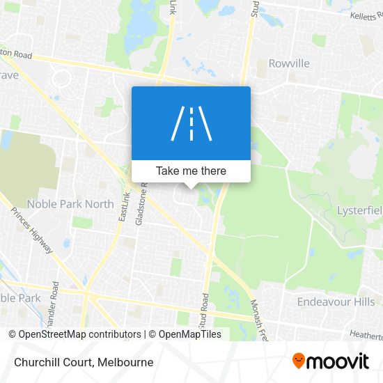 Churchill Court map
