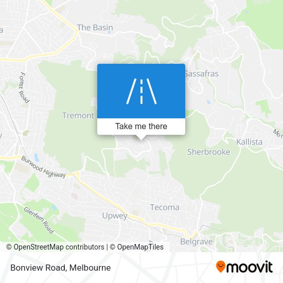 Bonview Road map