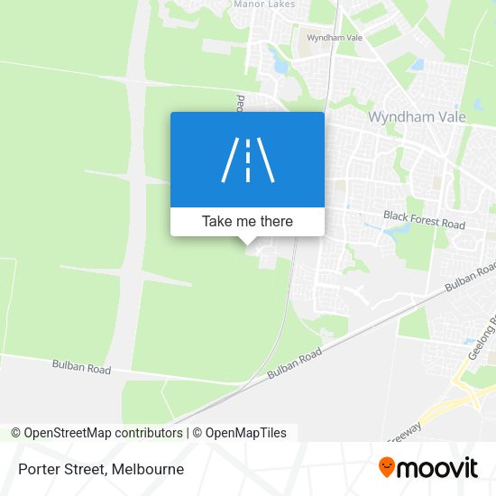 Porter Street map