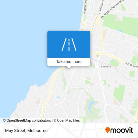 May Street map