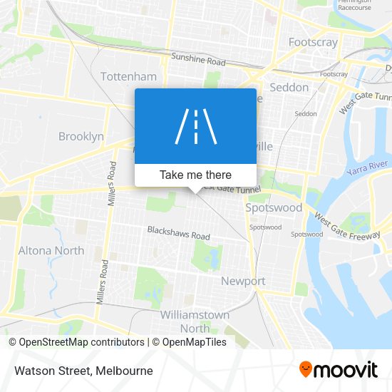Watson Street map